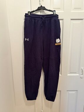 Under Armour Women’s Navy Notre Dame Irish Fleece Joggers